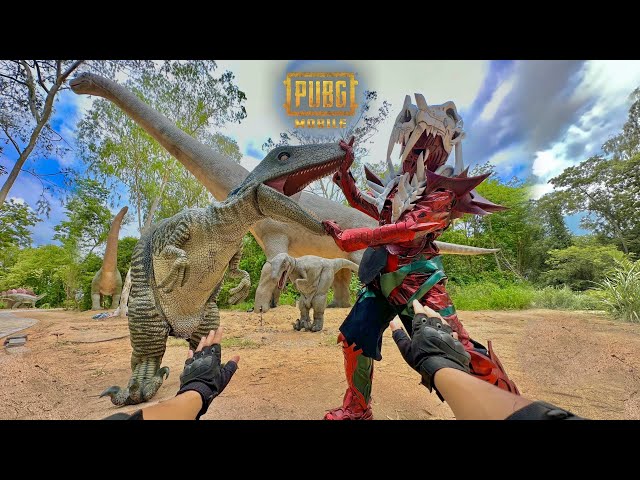 PARKOUR VS DINOSAUR! - PUBG MOBILE!