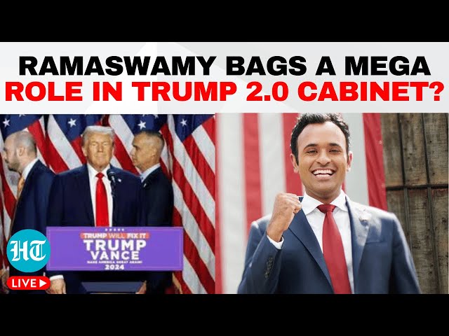 Vivek Ramaswamy News Live: Ramaswamy's Next Big Role In Trump's Cabinet | US News Live| Donald Trump