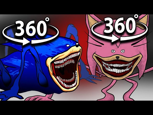 360º VR SHIN SONIC TAPES: Third Person Screamers | Amy & Chaos & Knuckles