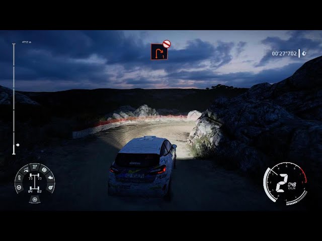 WRC 9 | Career | WRC Rally Italia Sardegna | Baranta night rally | Ford Fiesta - PS5 4K HDR 60fps