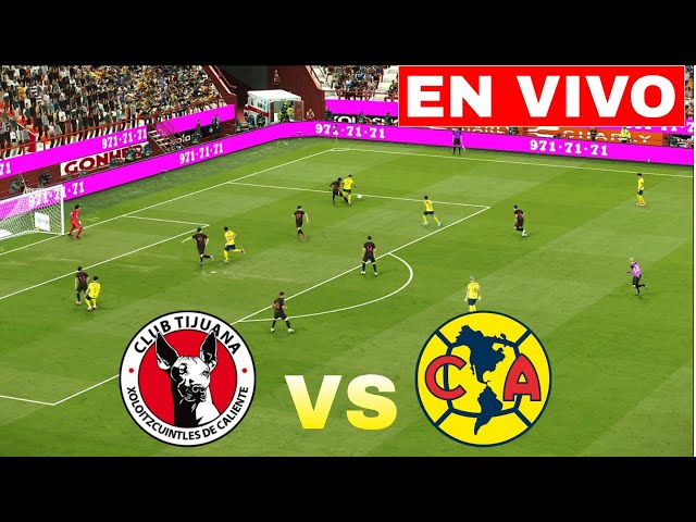 🔴[EN VIVO] Tijuana vs CF América| Semifinal Liga MX Apertura 2024| Partido Completo