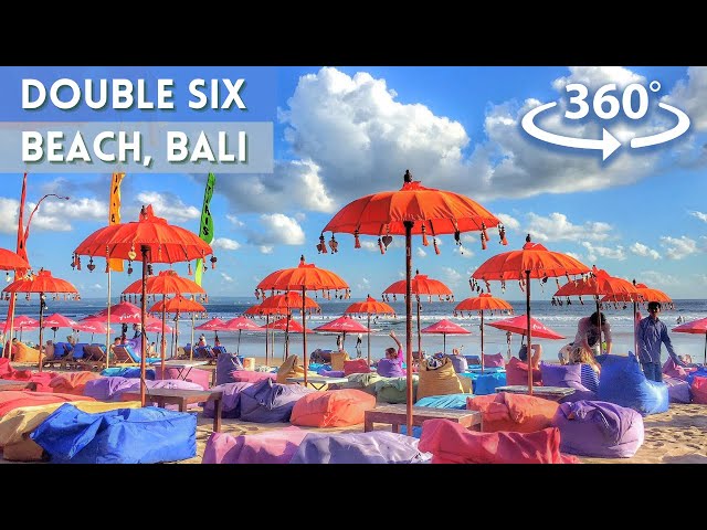 Travel in Double Six Beach Bali, Indonesia | 360 VR Tour