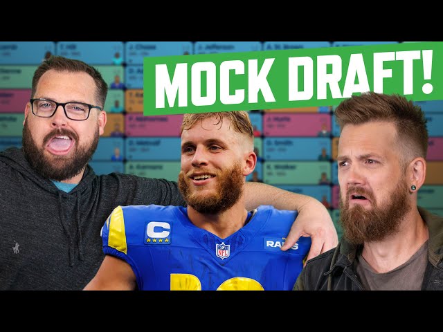 Head-to-Head Mock Draft! | Fantasy Football 2024 - Ep. 1605