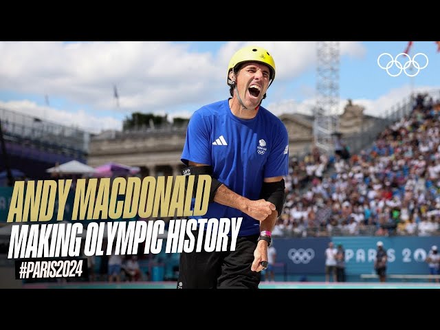 Andy Macdonald: Making Olympic Skateboarding History at 51-Years-Old!