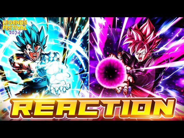 LEGENDS FEST 2024 BEGINS! REACTING TO THE NEW VB AND GOKU BLACK! | Dragon Ball Legends