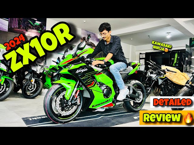 2024 Kawasaki Ninja ZX10R Full Detailed Review 🔥 || Kawasaki Zx10r Price,Features,Mileage #zx10r