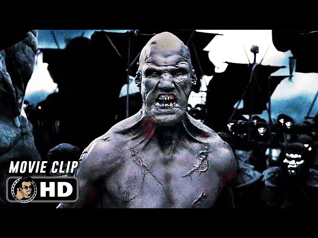 Uber Immortal Fight Scene | 300 (2006) Gerard Butler, Movie CLIP HD