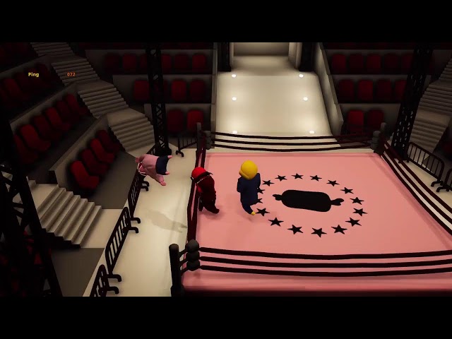 Playing gang beasts