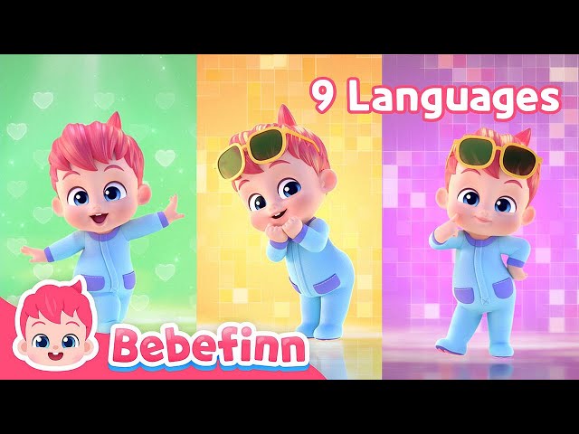 Who Am I?😎 Bebefinn! Song in 9 Languages | Compilation Songs for Kids