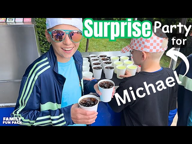 Huge Surprise Party for Michael! Family Birthday Celebration!