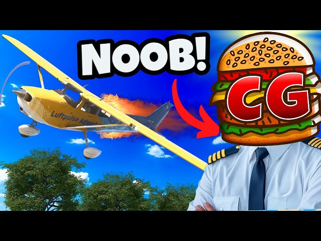 Noob Pilot Nearly CRASHES Plane on First Day! (Flight Simulator 2024 Career)