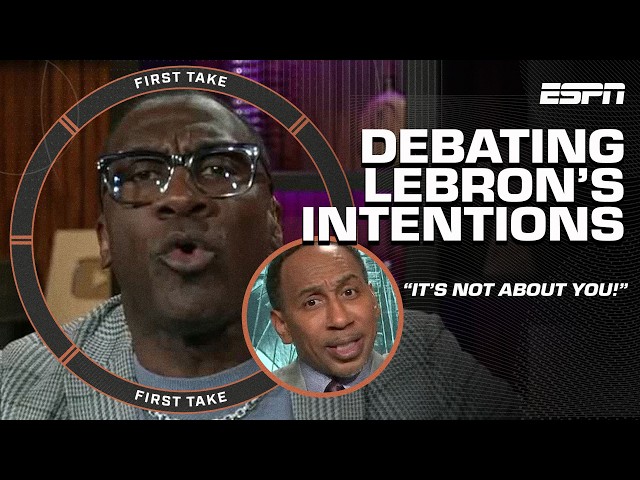 Shannon Sharpe CALLS OUT Stephen A. 🗣️ 'LeBron's not TALKING ABOUT YOU doubting Deion!' | First Take