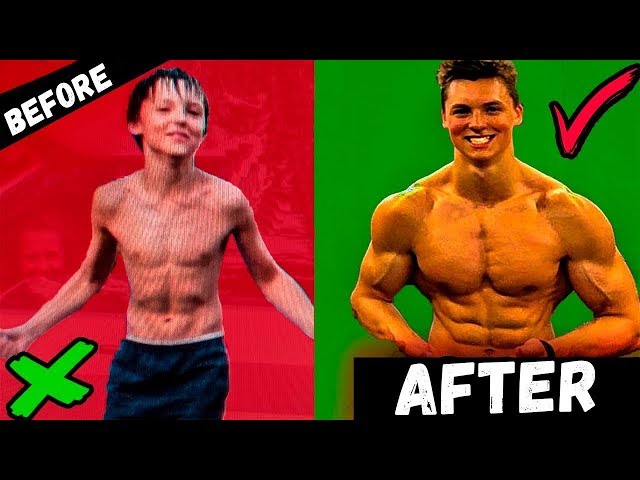 CRAZY AESTHETICS 3 YEAR NATURAL BODY TRANSFORMATION 14-17