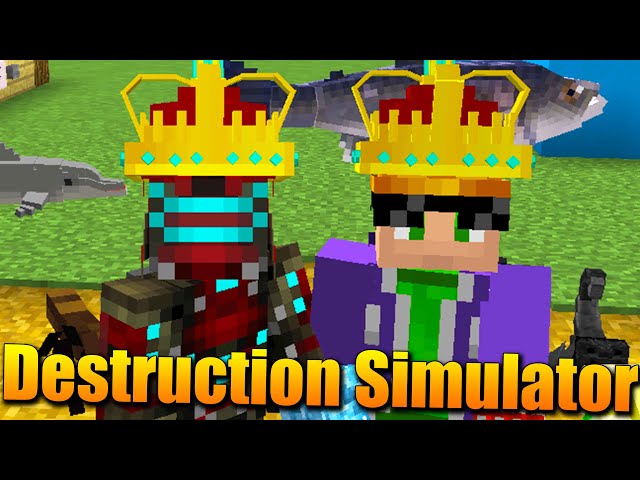 FINÁLOVÁ ZÓNA! KDO BUDE KRÁLEM?😱 DESTRUCTION SIMULATOR V MINECRAFTU! #3🔥 w/MartinNemi03