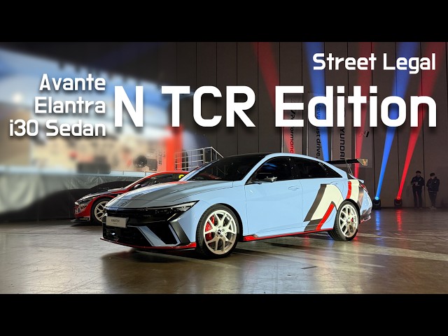 2025 Hyundai Elantra N TCR Edition EXCLUSIVE First Look Walkaround In-Depth Exterior Interior Review