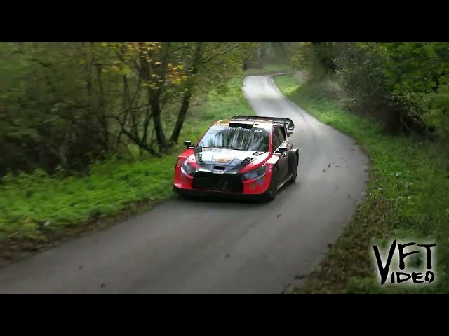 Neuville -  Wydaeghe - Hyundai i20 N Rally1 Hybrid - Test před Central European Rally 2024