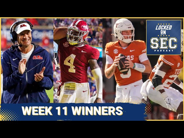 SEC Week 11 Winners & Losers, Bama Crushes LSU, Ole Miss Upsets Georgia, Carolina Trumps Vandy 2