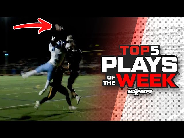 MaxPreps Top 5 High School Football Plays of Week 12 | 2024 Season 🏈