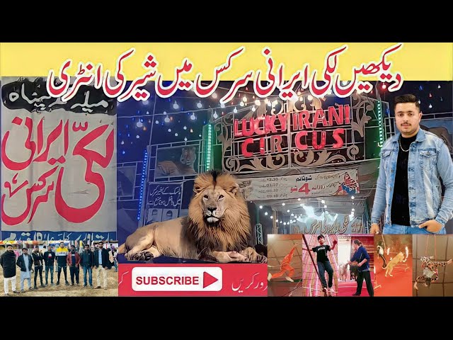 Lion Show in Wazirabad | Part 2 | Lucky Irani Circus❤