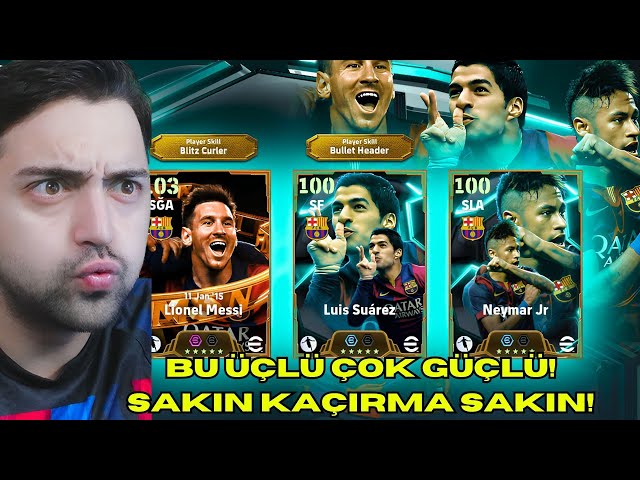 UZAYLI MESSİ GELDİ ! 108 BOMBACI HİLELİ MESSİ KARTI VE MSN EKİBİ ! EFOOTBALL 2025 TOP AÇILIMI