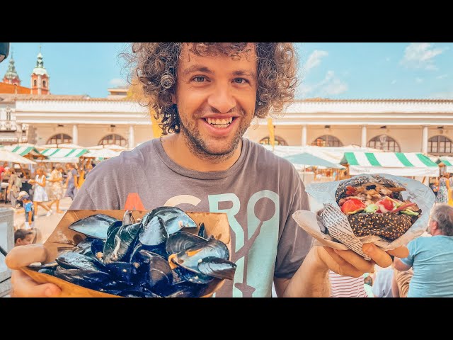 OCTOPUS BURGER & Istrian Mussels EXTREME Food Slovenia