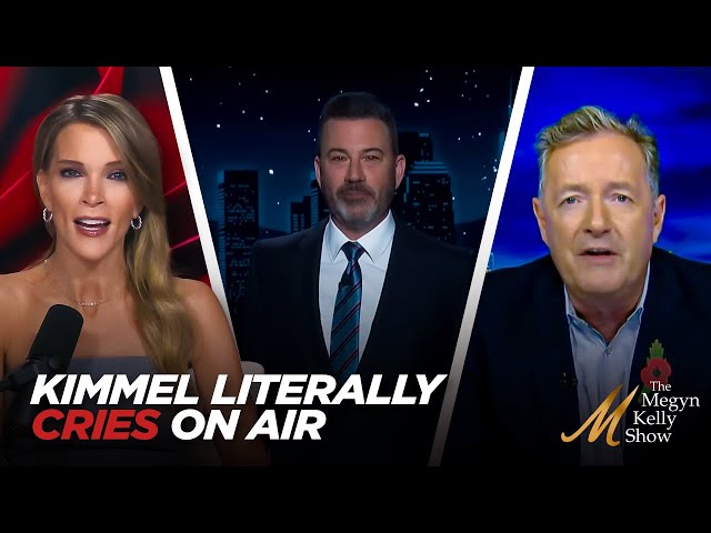 Jimmy Kimmel Literally Cries on Air While Late Night Hosts Melt Down Over Trump Win, w/ Piers Morgan