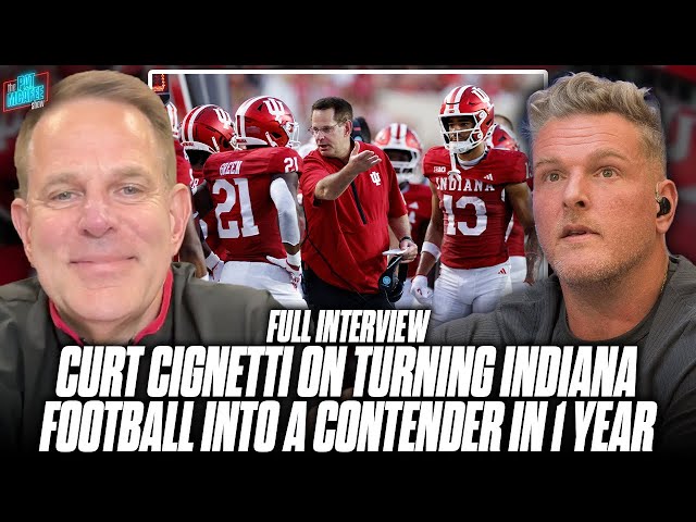 Curt Cignetti Tells How He Turned IU Football Around, Into Top Dog In The Big Ten | Pat McAfee Show