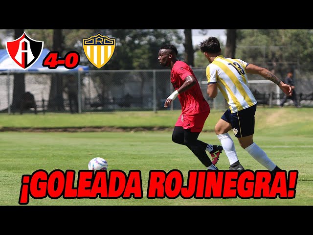 ATLAS 4-0 CLUB ORO JALISCO | RESUMEN | LOS ROJINEGROS ESTRENAN REFUERZO EN PRETEMPORADA