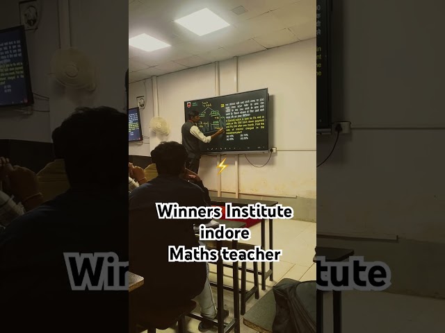 Winners pe math kon padata hai#motivation #adityapatelsir #winnersinstituteindore