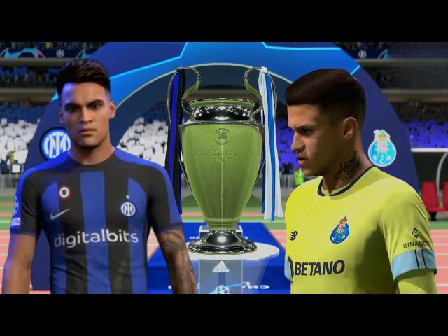 FIFA 23 - Inter Milan vs FC Porto - UEFA Champions League 22/23 Round Of 16 | PS5 | UCL #fifa23 #ucl