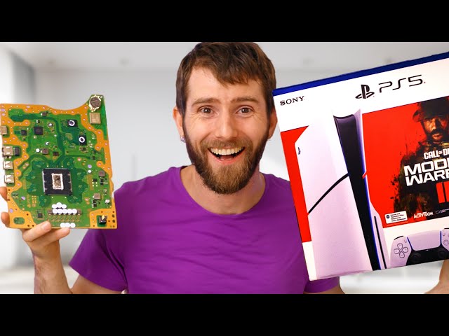 PS5 Slim First Look and TEARDOWN!!