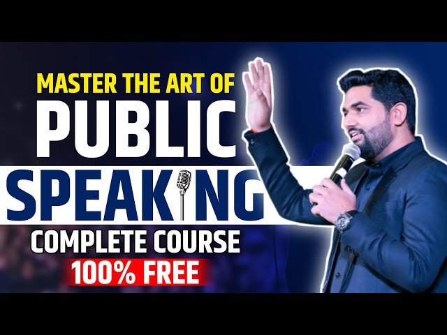 Complete Public Speaking Course (FREE) Hindi by Amit Kumarr Live