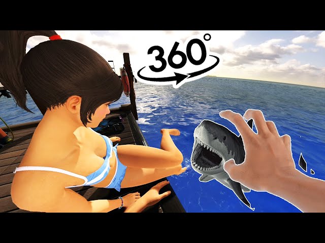 🌊 🥵ROMANTIC VACATIONS in Virtual Reality 🦈IMMERSE with your VIRTUAL GIRLFRIEND 360° ANIME VR