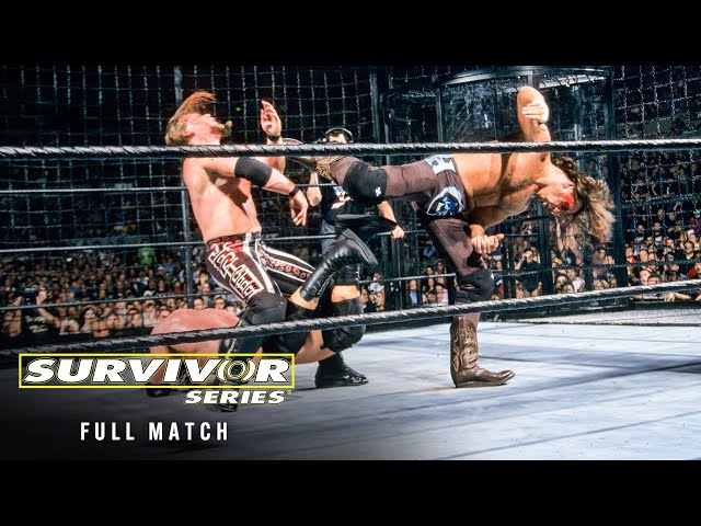 FULL MATCH: First-ever Elimination Chamber Match: Survivor Series 2002