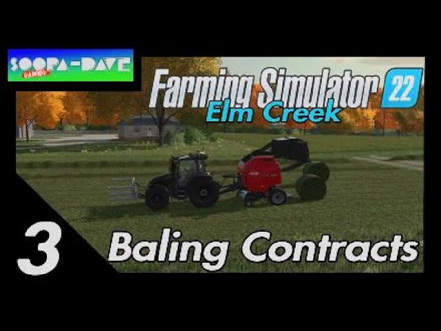 Farming Simulator 22 Baling Contracts