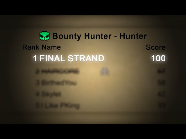 The Account is Finally Ready for Bounty Hunter [BH HCIM 35]