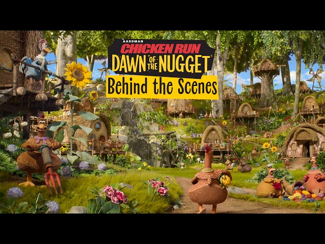 Chicken Island 🐔🏝️ Behind the Scenes on Chicken Run: Dawn of the Nugget