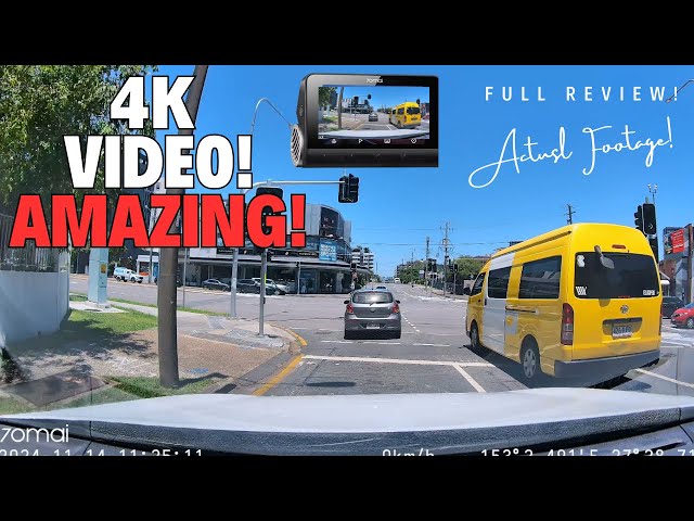 70mai A810 & A800S Dash Cam Review | 4K HDR Video Quality Tested