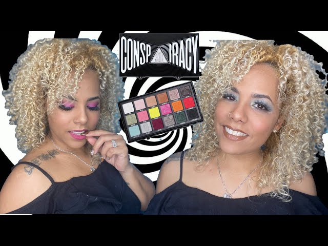 3 EASY MAKEUP LOOKS using the SHANE DAWSON x JEFFREE STAR CONSPIRACY PALETTE