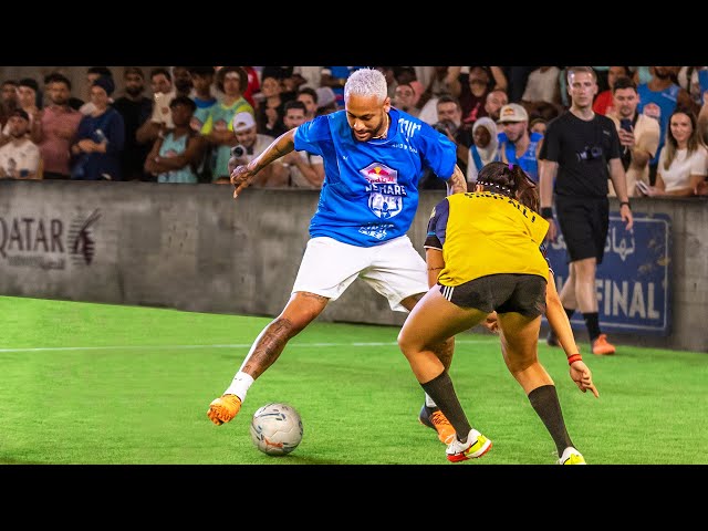 Neymar Jr Plays Against Women's Winning Team | Red Bull Neymar Jr's Five 2022