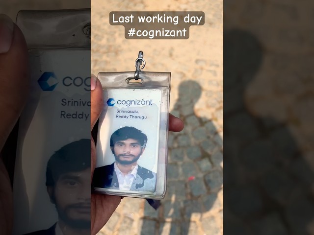 My last working day #cognizant #resignation  #itjobs #newbeginning #cts #lwd