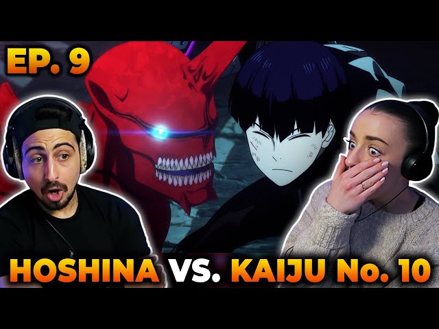 HOSHINA IS A BEAST!! *KAIJU NO. 8* Episode 9 REACTION!