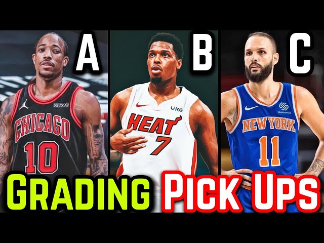 Grading Major NBA Free Agent Pick Ups So Far