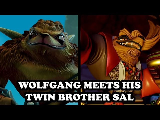 Skylanders Imaginators - Wolfgang meets his twin brother Sal GAMEPLAY