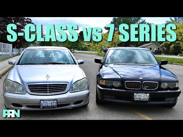 S-Class vs 7 Series | 2000 Mercedes-Benz S 500 vs 2001 BMW 740iL