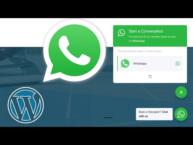 How to add WhatsApp Chat free to WordPress - Quick Guide - WP Chat