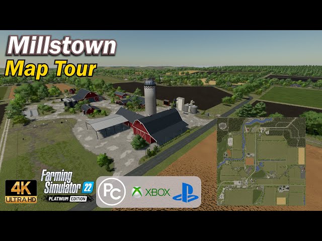 Millstown | Map Tour | Farming Simulator 22