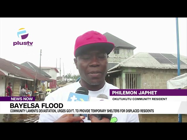 Bayelsa Flood: Community Laments Devastation,Urges Gov'T.To Provide Temporary Shelters For Residents