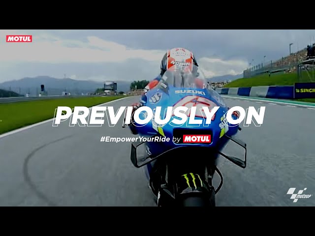 PREVIOUSLY ON MotoGP Austria - When rain strikes, the gamble is taken!