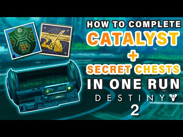 How to Complete All Secret Chests and Choir Of One Catalysts in ONE RUN ► Destiny 2